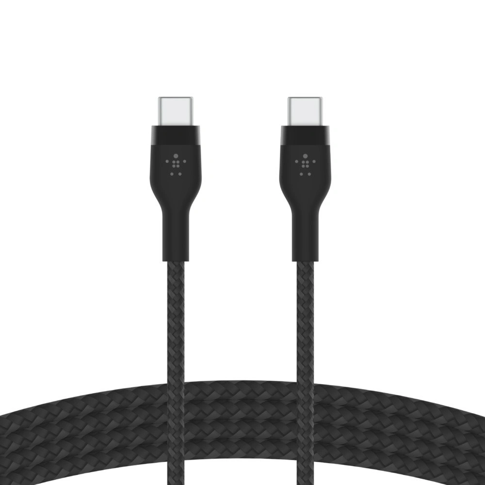 Belkin odolný kabel USB-C BOOST CHARGE™ PRO Flex, 2m, černá