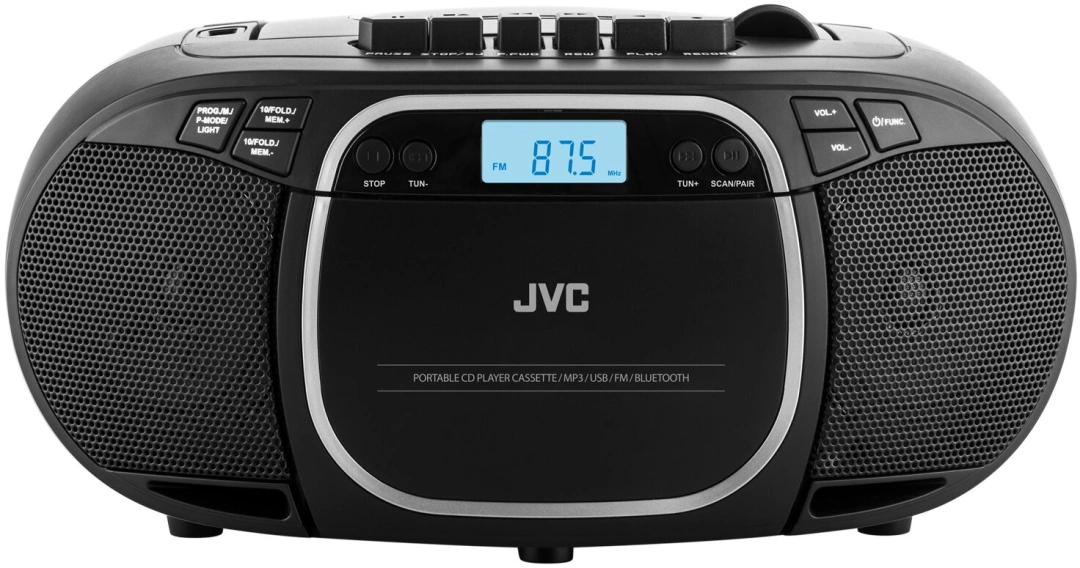 JVC RC-E451B, černá