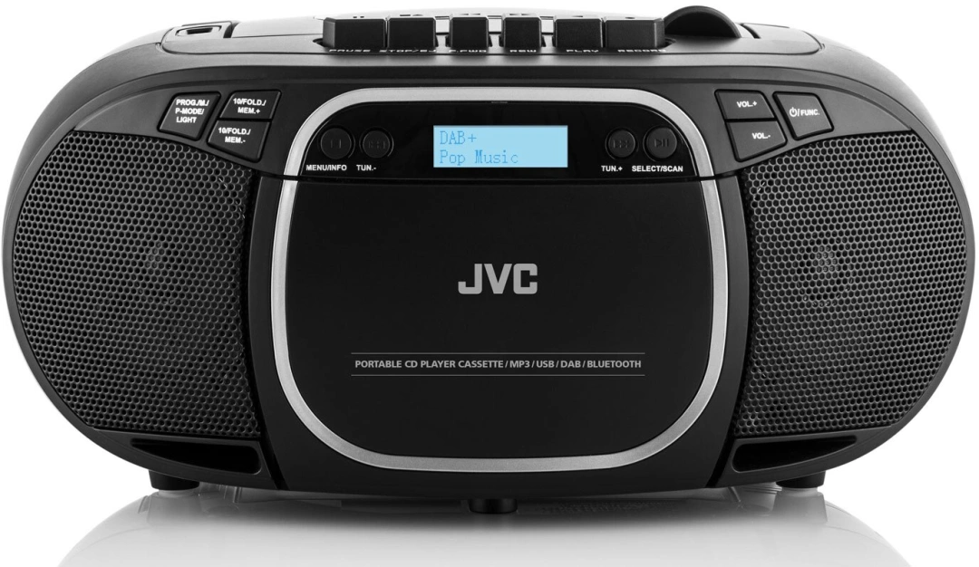 JVC RC-E561B DAB, černá