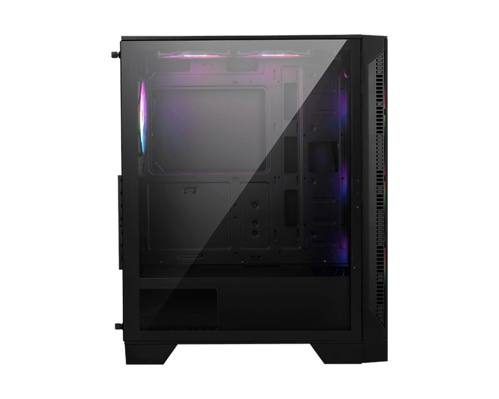 MSI skříň MAG FORGE 120A AIRFLOW/ bez zdroje/ levé temperované sklo/ 6x 120 mm A-RGB fan/ 2x USB3.2/