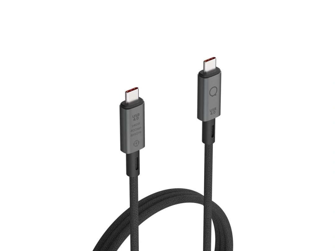 Linq byELEMENTS USB-C/USB-C, 1 m, černá