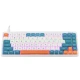 Tracer FINA 84 White/Blue  (Outemu Red Switch) TRAKLA47309