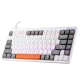 Tracer FINA 84  White/Grey (Outemu Red Switch)