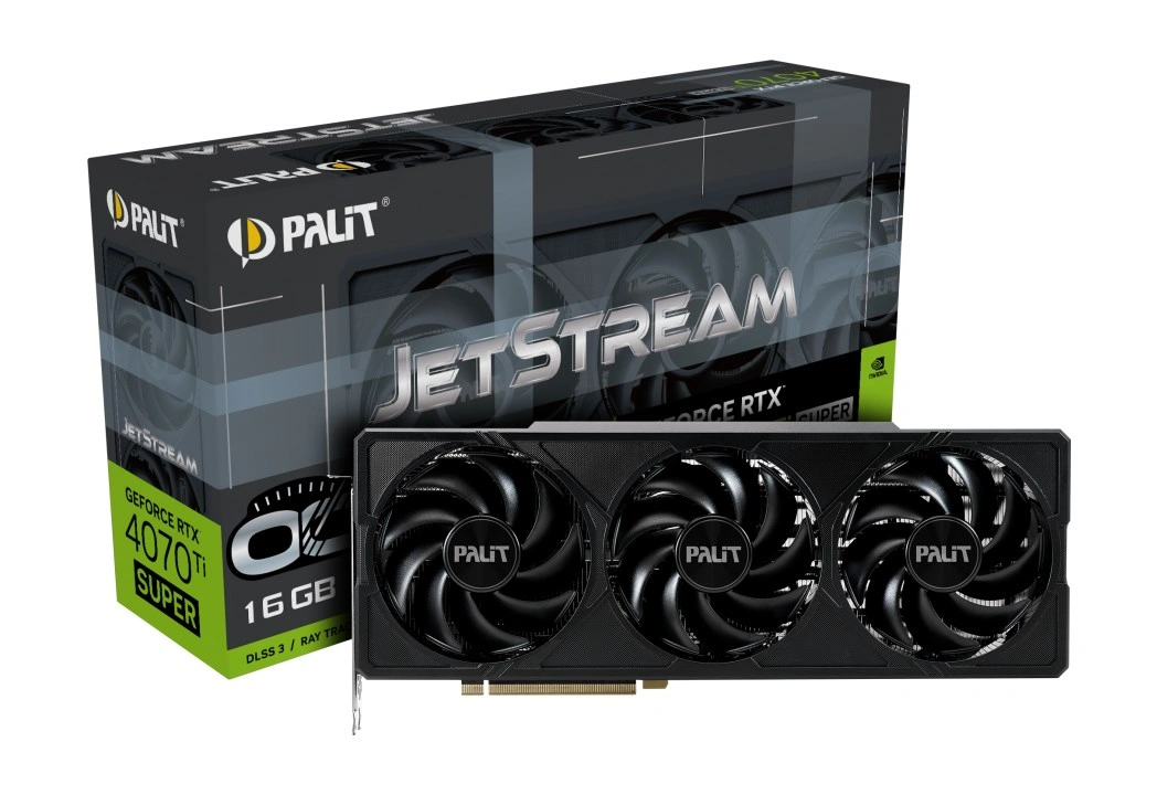 PALiT GeForce RTX 4070 Ti Super JetStream OC, 16GB GDDR6X