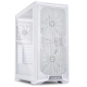 LIAN-LI LANCOOL 215, Tempered Glass, white