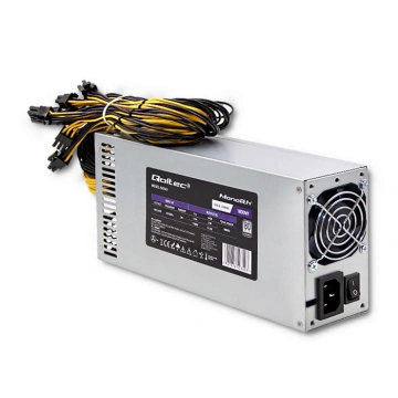 Qoltec power supply PCI-E 1800W | 80 Plus Platinum | Data mining