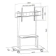 Techly Stojan Na Lcd 55'-120' 150 Kg