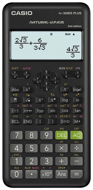 Casio FX 350 ES PLUS 2E, černá