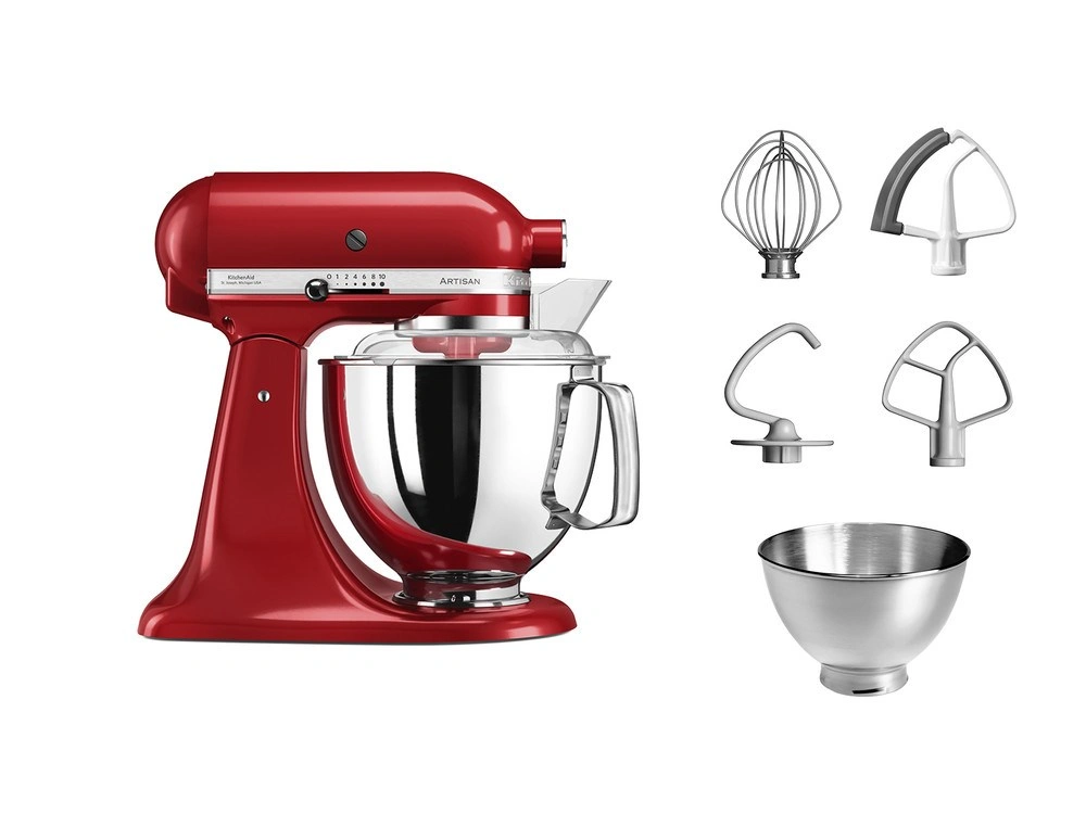 KitchenAid Artisan 5KSM175PSEER, červená