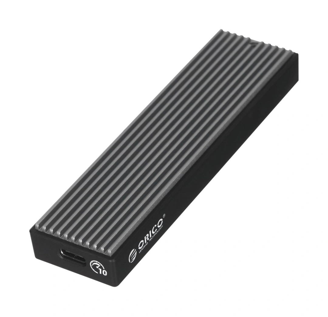 Orico SDD M.2 Orico, NVME, USB-C 3.1 Gen.2, 10Gb/s (černý)