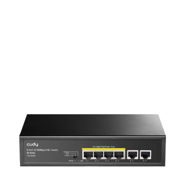 Cudy SWITCH PoE 4x POE 2x UPLINK FS1006P CUDY 60W PoE+ 6port 10/100Mbps