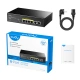 Cudy SWITCH PoE 4x POE 2x UPLINK FS1006P CUDY 60W PoE+ 6port 10/100Mbps