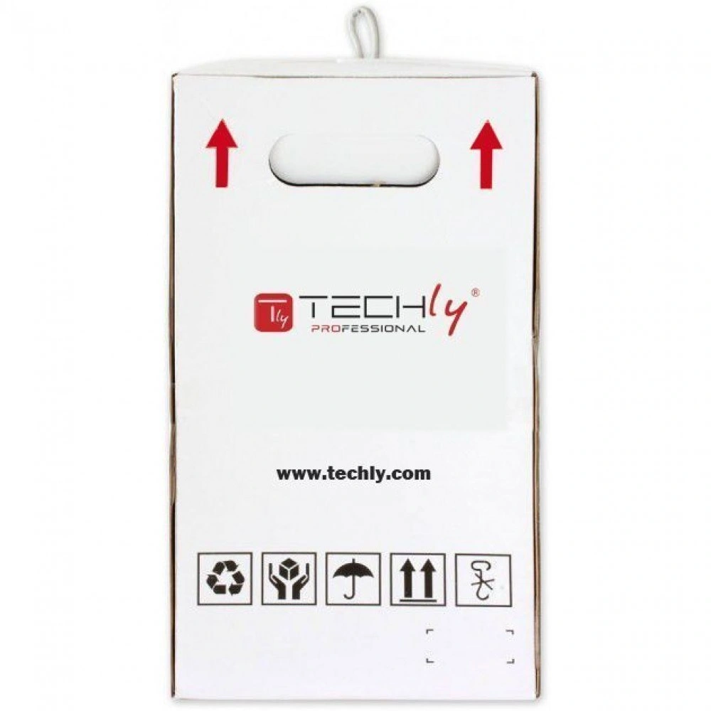 Techly ITP9-FLU-0305 síťový kabel Šedá 305 m Cat6 U/UTP (UTP)