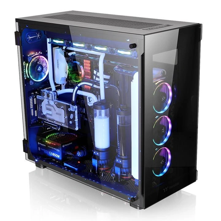 Thermaltake View 91 TG RGB, černá