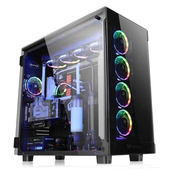 Thermaltake View 91 TG RGB, černá