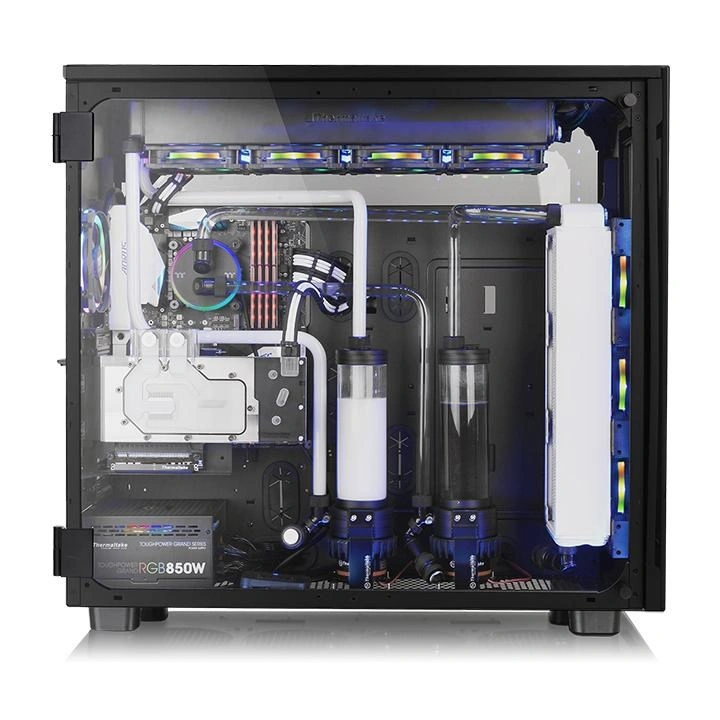 Thermaltake View 91 TG RGB, černá