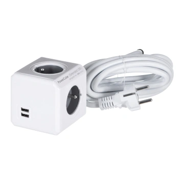 Allocacoc PowerCube Extended USB E(FR), 3m