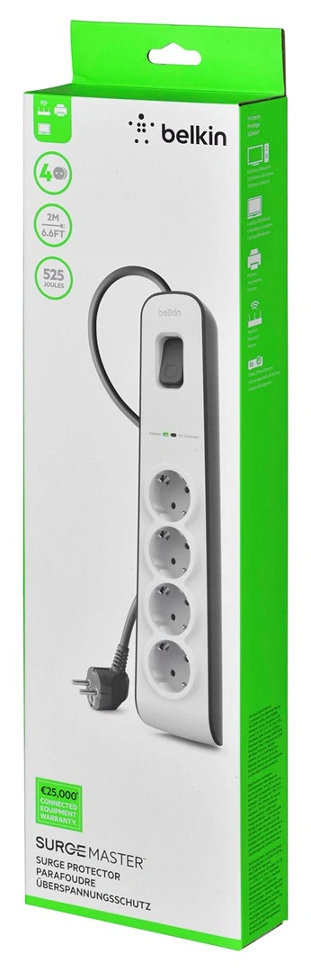 Belkin SurgeMaster BSV400ca2M, 4 zásuvky, 2m