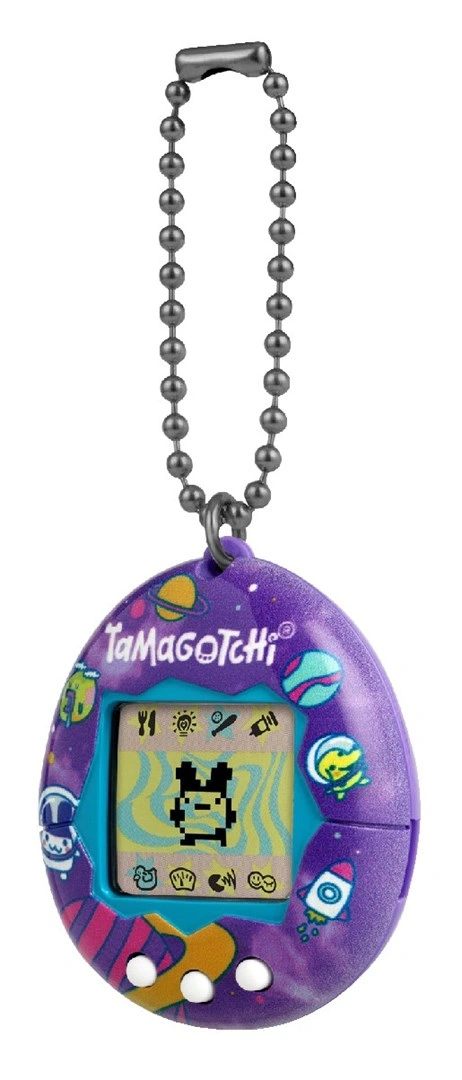 Bandai Tamagotchi The Original Tama Universe, kosmos, fialová