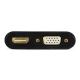 Gembird adaptér HDMI (M) na HDMI (F) + VGA (F) + 3.5mm (A-HDMIM-HDMIFVGAF-01)