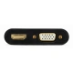 Gembird HDMI (M) na HDMI (F) + VGA (F) + 3.5mm (A-HDMIM-HDMIFVGAF-01)