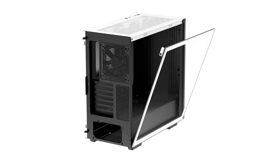 DEEPCOOL CH510, prosklená bočnice, bílá