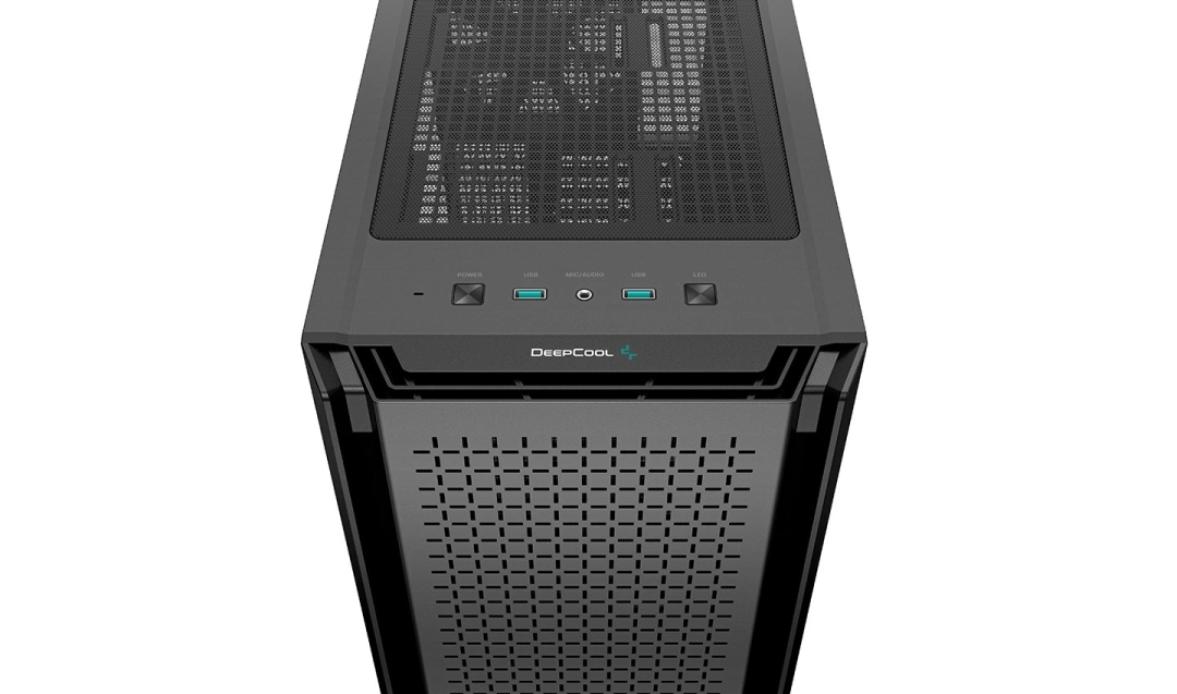 DEEPCOOL CG560, prosklená bočnice, mesh panel