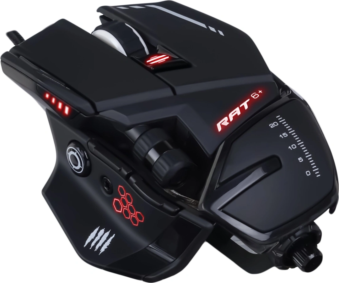 Mad Catz R.A.T. 6+, černá