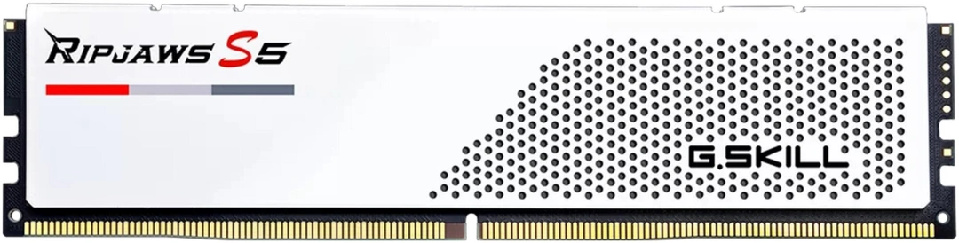 G.Skill Ripjaws S5 DDR5 64GB (2x32GB) 6000 CL30, bílá