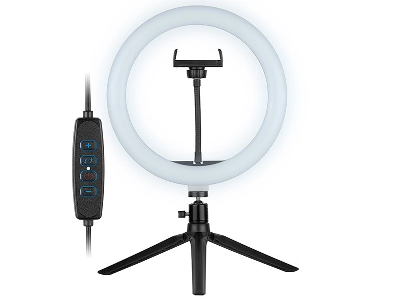 Tracer LED Ring Lamp, mini tripod