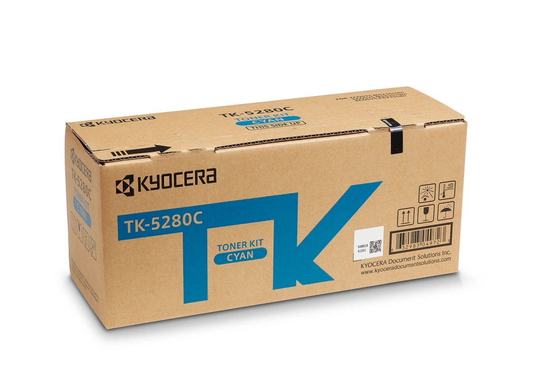 Kyocera toner TK-5280C modrý na 11 000 A4 (při 5% pokrytí), pro P6235cdn, M6235/6635cidn