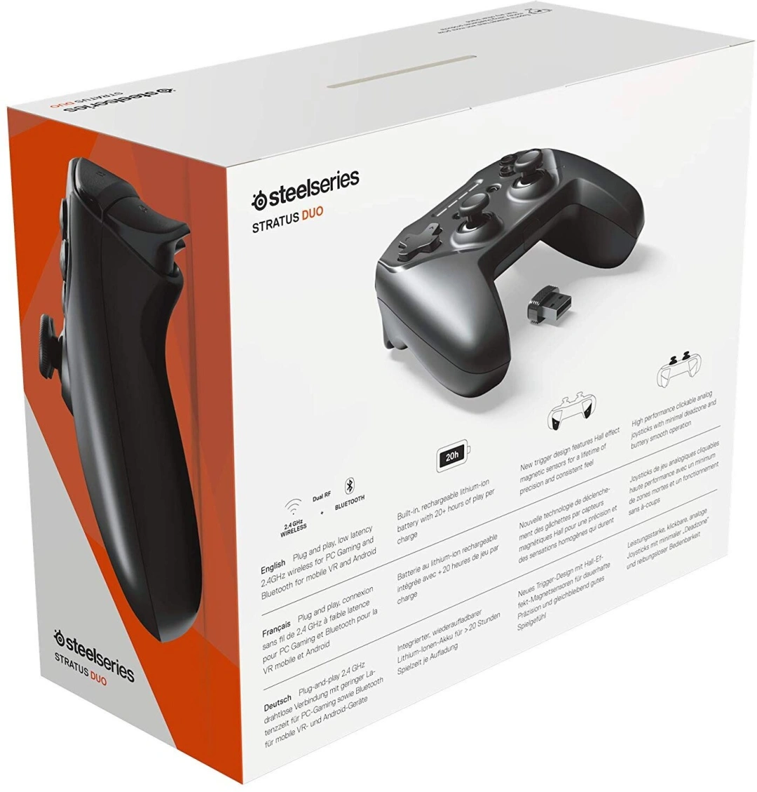 SteelSeries Stratus Duo, bezdrátový (PC, Android)