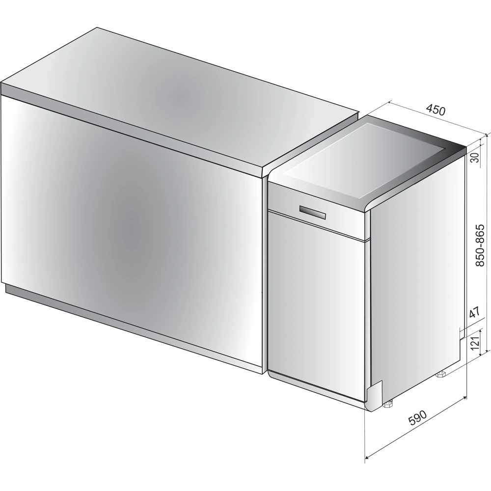 Hotpoint HSFO 3T223 WC X