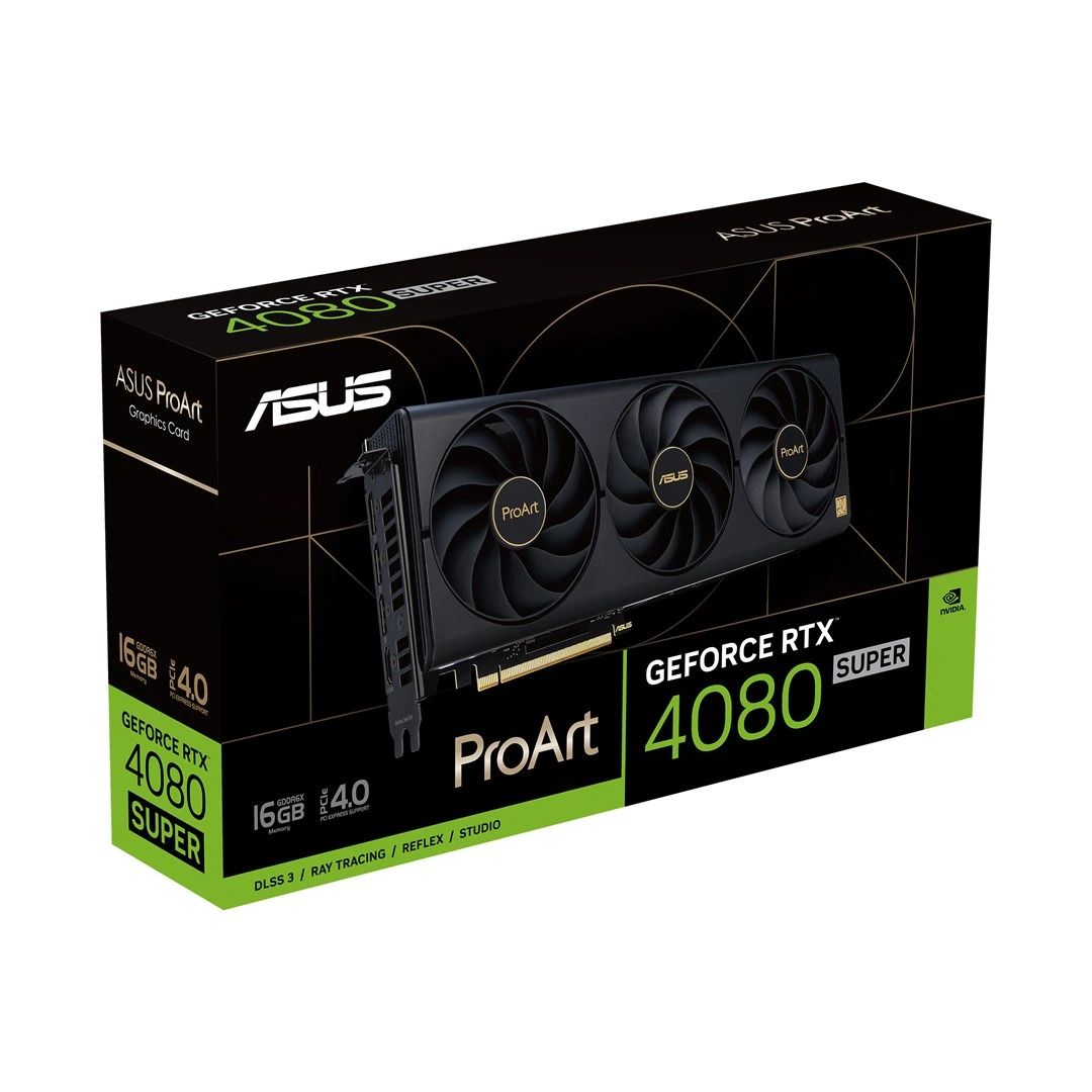 ASUS ProArt GeForce RTX 4080 SUPER, 16GB GDDR6X