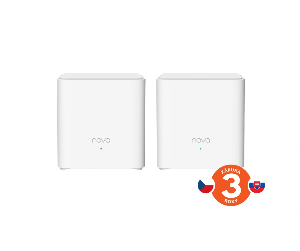 Tenda Nova EX3 (2-pack) WiFi6 AX1500 Mesh Gigabit system