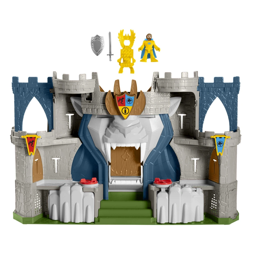 INTEREST Zábavná souprava hrad Imaginext Lion Castle Fisher Price.