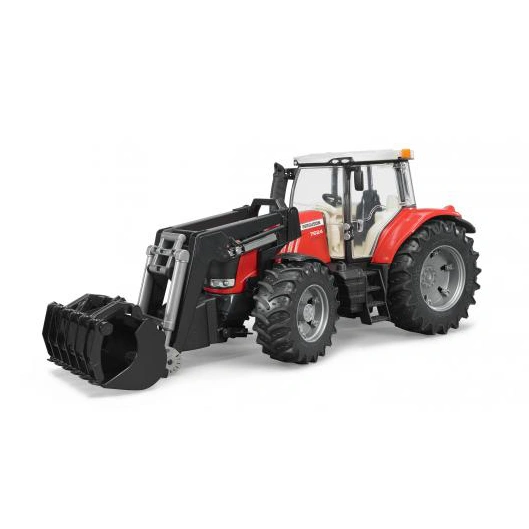 Bruder Traktor massey ferguson 7624 s čelním nakladačem