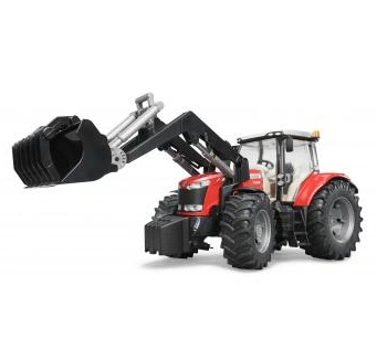 Bruder Traktor massey ferguson 7624 s čelním nakladačem