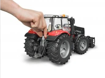 Bruder Traktor massey ferguson 7624 s čelním nakladačem