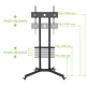 Techly 309982 Stojan Na Lcd 30-65' 150Cm