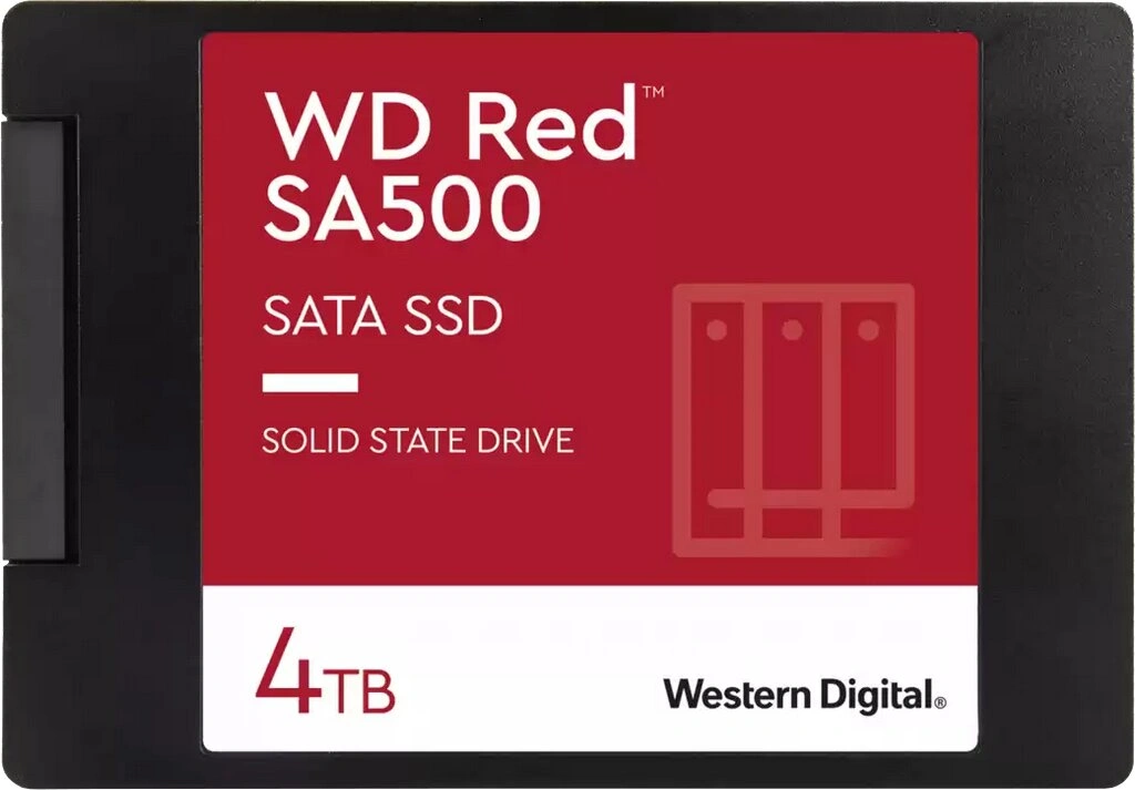 WD RED SA500 SSD, 2.5 4TB