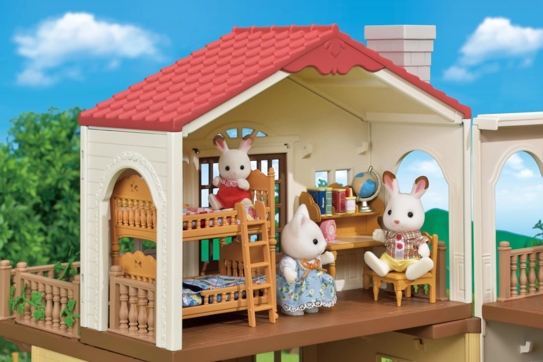 Sylvanian Families Patrový dům s červenou střechou