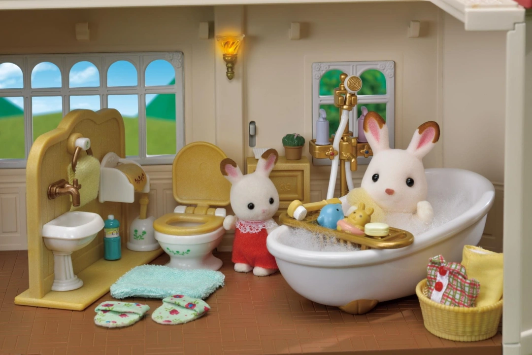 Sylvanian Families Patrový dům s červenou střechou