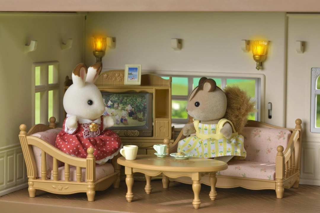 Sylvanian Families Patrový dům s červenou střechou