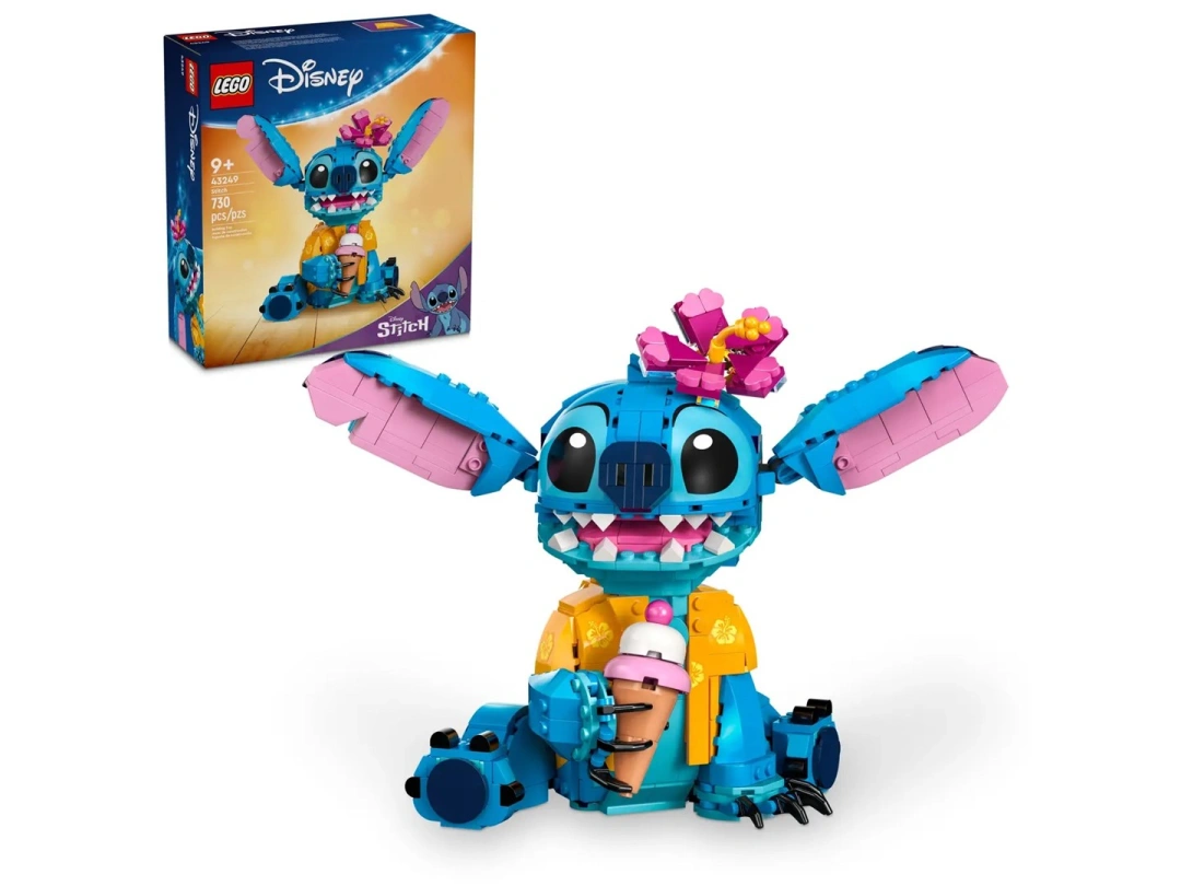 LEGO Disney 43249 Stitch + LEGO DOTS 41918 Náramky dobrodružství