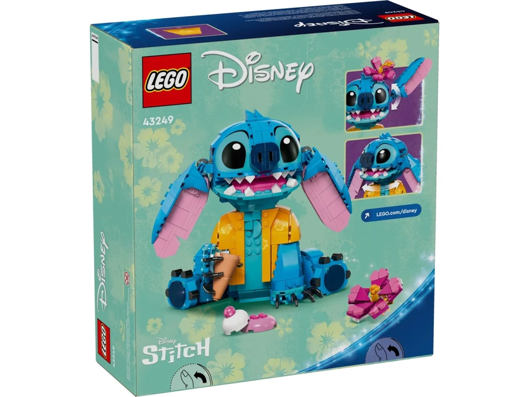 LEGO Disney 43249 Stitch + LEGO DOTS 41918 Náramky dobrodružství