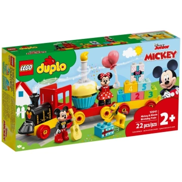 LEGO® DUPLO® Disney 10941 Narozeninový vláček Mickeyho a Minnie