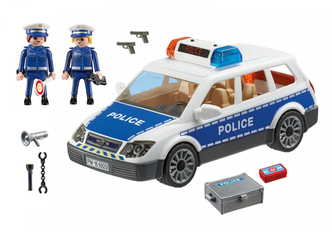 Playmobil Policejní auto , Policie, 20 dílků