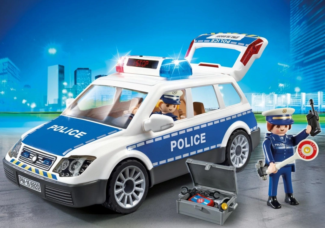 Playmobil Policejní auto , Policie, 20 dílků