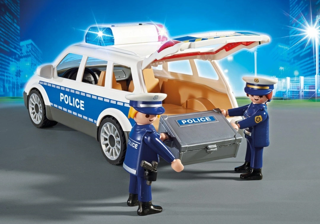 Playmobil Policejní auto , Policie, 20 dílků